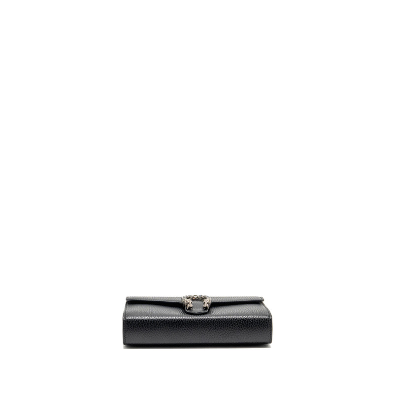 Gucci Dionysus Wallet on Chain Calfskin Black SHW