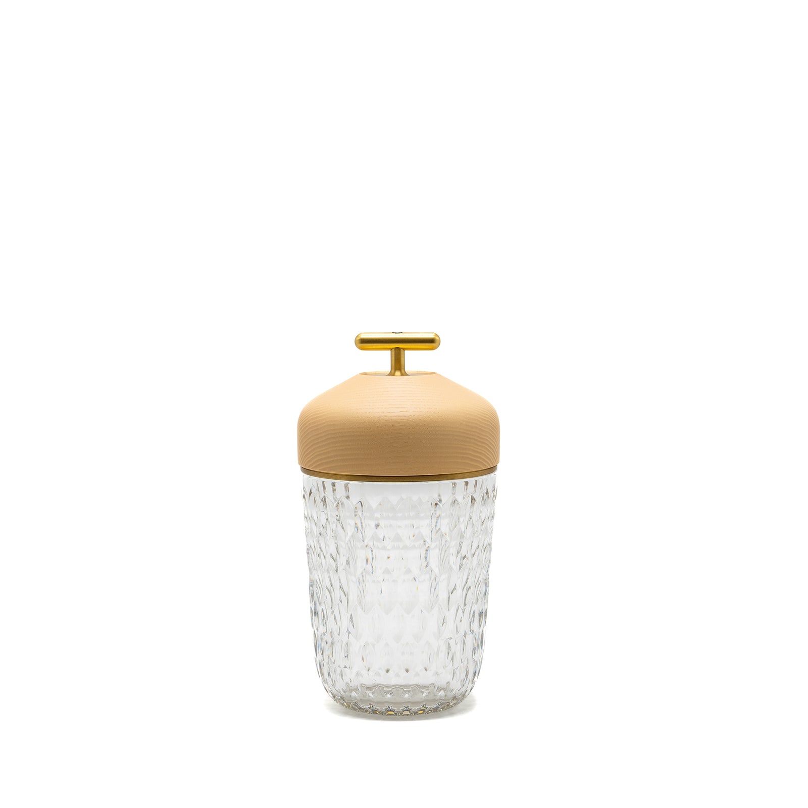 Hermes X Saint Louis Folia Portable lamp Clair/ clear GHW