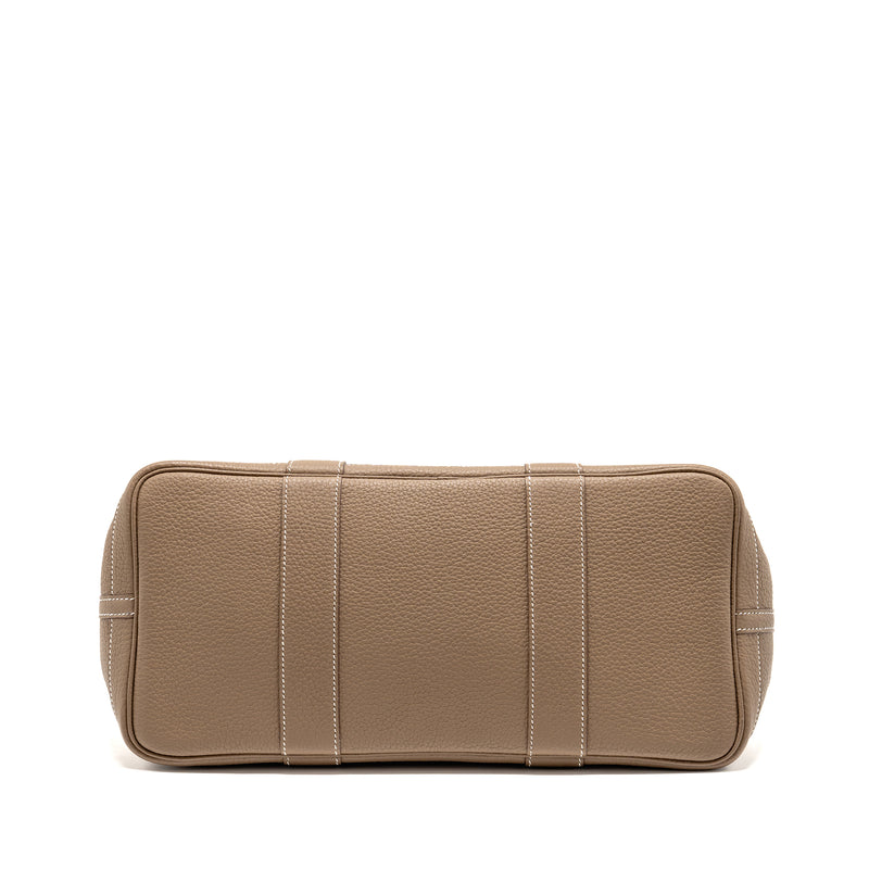 Hermes Garden Party 36 negonda etoupe SHW stamp Y
