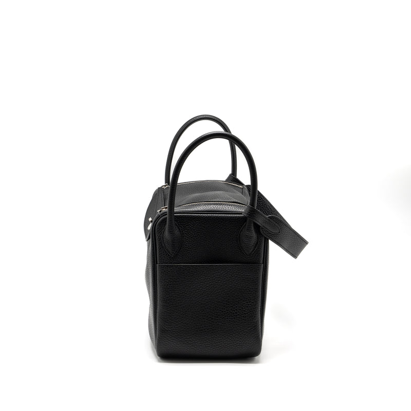 Hermes Lindy 30 Clemence Black SHW Stamp Y