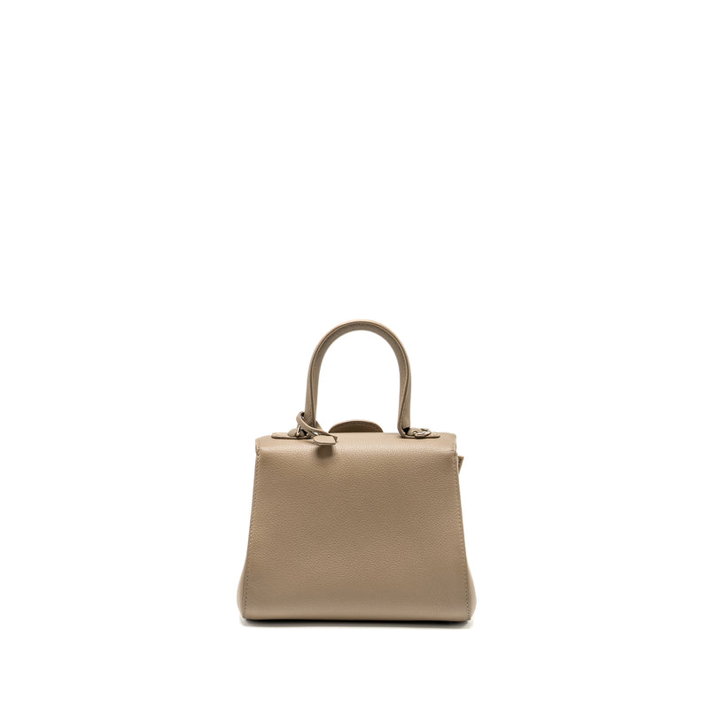 Delvaux Mini Brillant Bag Calfskin Grey SHW