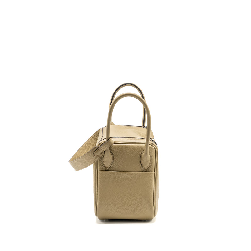 Hermes Lindy 26 Clemence Beige Marfa SHW Stamp W