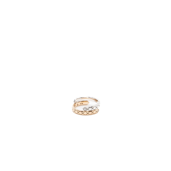 champagne and chanel ring 18k