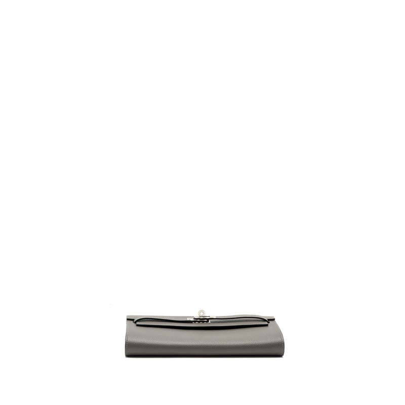 Hermes Kelly To Go Epsom Gris Meyer SHW Stamp U