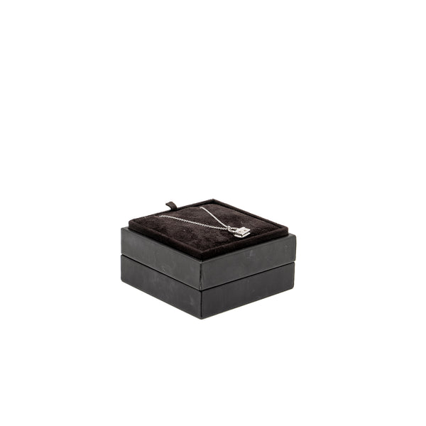 Hermes Amulette Constance Pendant White Gold, Diamonds