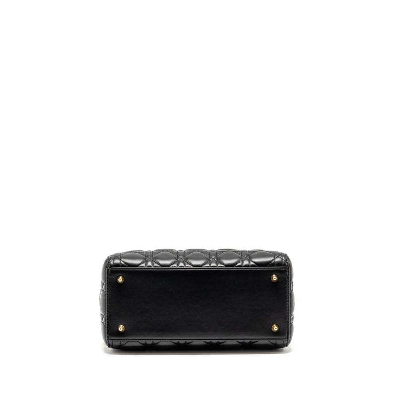 Dior Medium Lady Dior Lambskin Black GHW