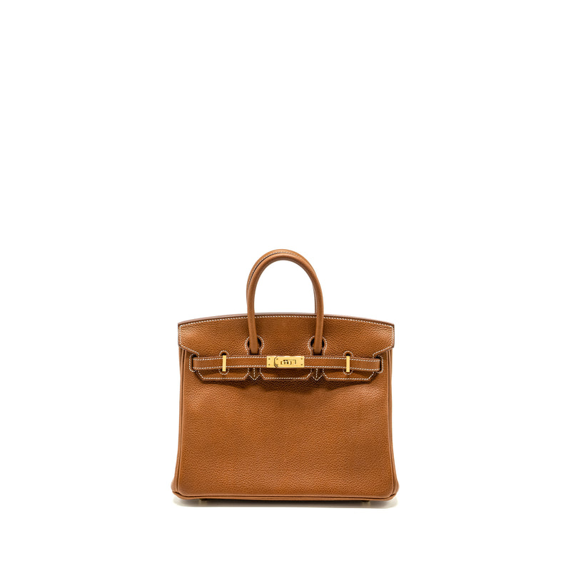 Hermes birkin 25 Barenia Faubourg Fauve GHW stamp Z