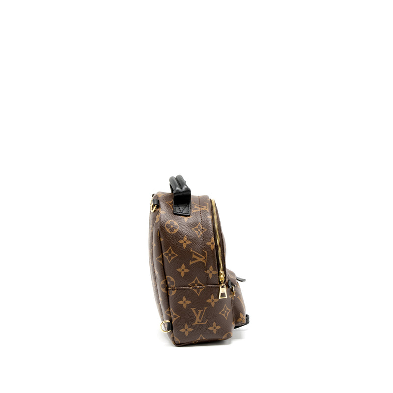 Louis Vuitton Mini Palm Spring Backpack Monogram Canvas GHW (New Versi