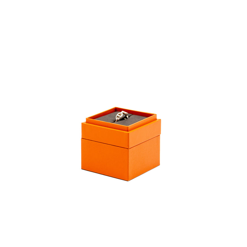 Hermes Size 50 Chaine D’ancre enchainee ring sterling silver