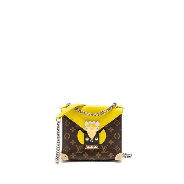 Louis Vuitton Tribal Mask Pochette PM Monogram Canvas/Leather Multicolour with Multicolour Hardware