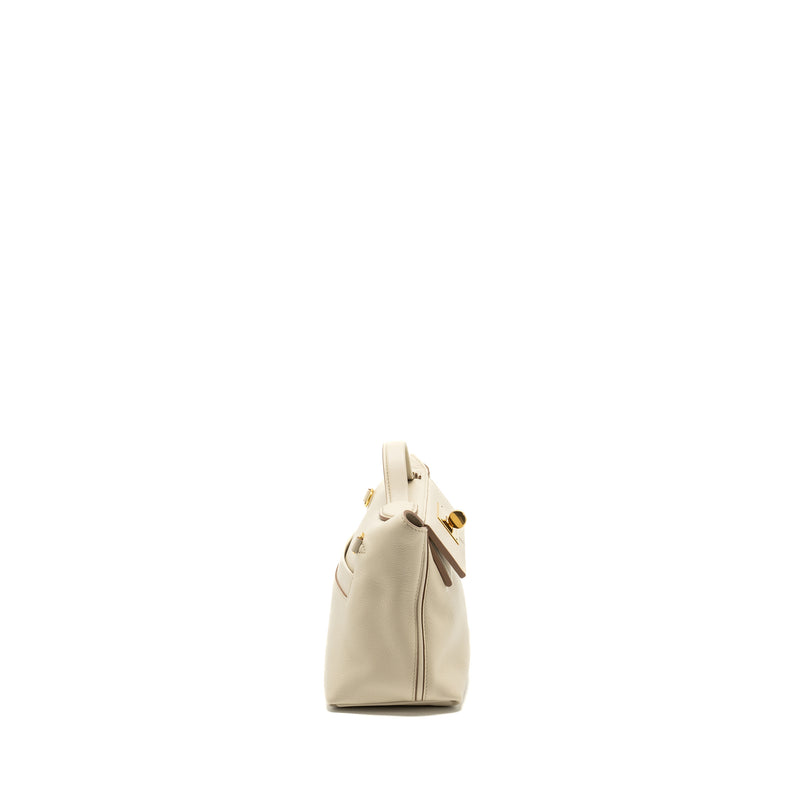 Hermes Mini 24/24 2424-21 Bag Evercolor / swift beton GHW stamp D