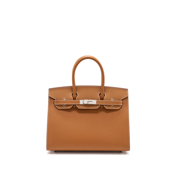 Hermes birkin 30 epsom gold SHW stamp U