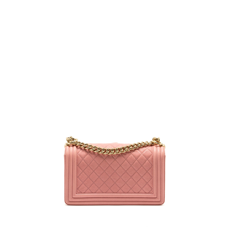 Chanel Medium Boy Bag Caviar PINK LGHW