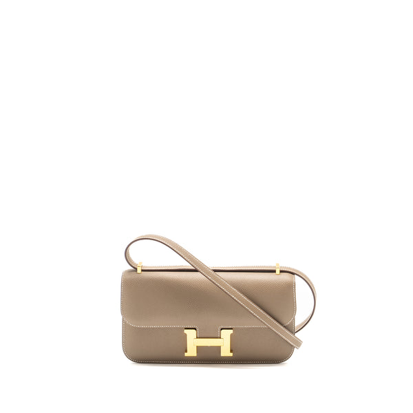 HERMES Constance Elan Epsom Etoupe GHW Stamp W