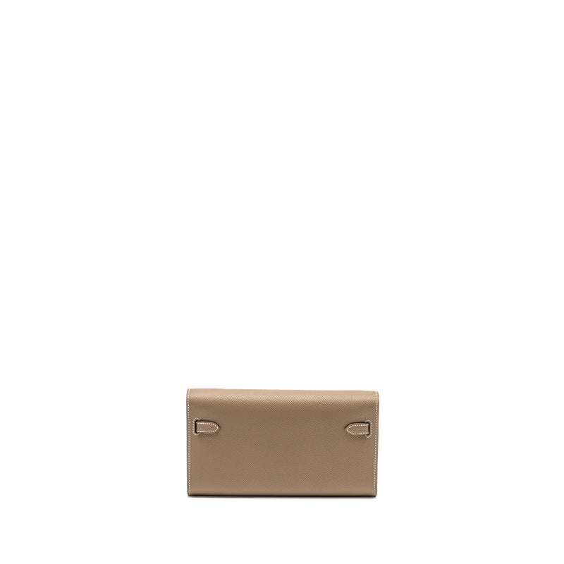 Hermes Kelly to Go Epsom Etoupe GHW Stamp B