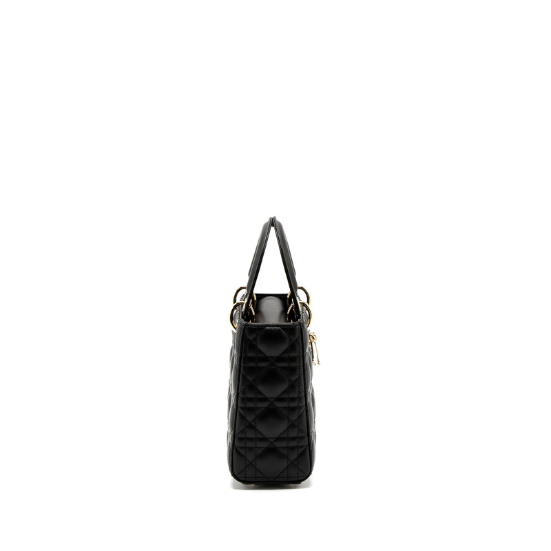 Dior Small Lady Dior Lambskin Black LGHW