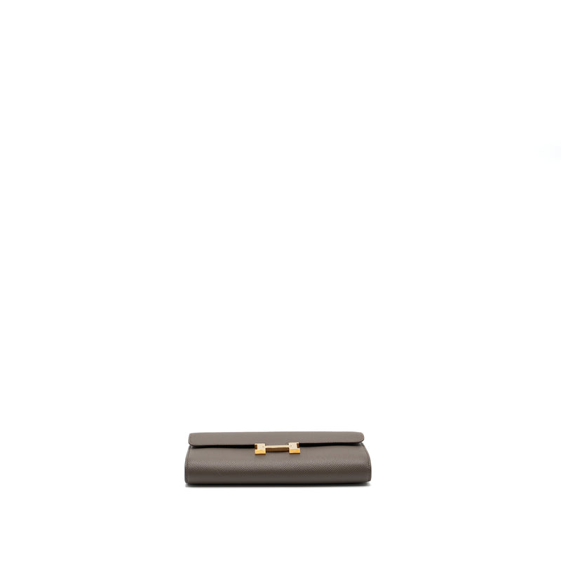 Hermes constance to Go epsom gris etain RGHW stamp Y