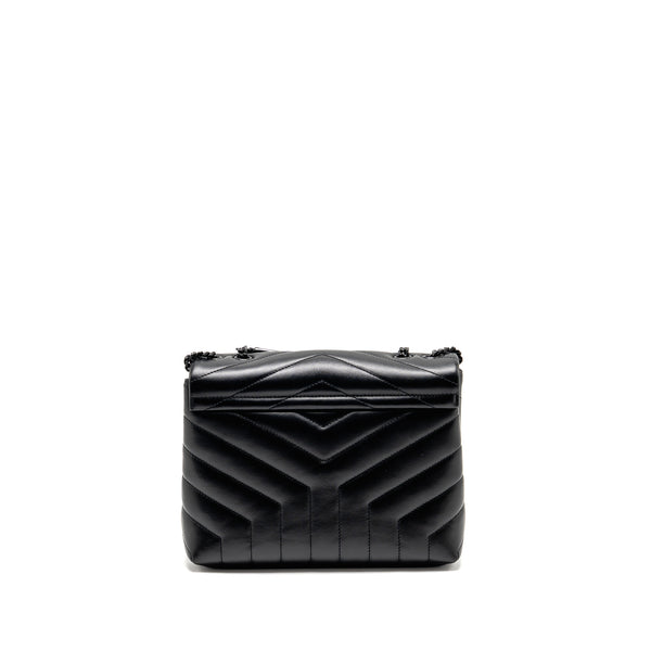 Saint Laurent/YSL Medium Loulou Shoulder Bag Calfskin So Black