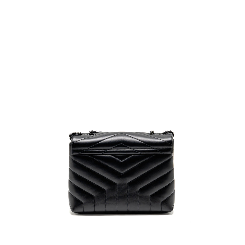 Saint Laurent/YSL Medium Loulou Shoulder Bag Calfskin So Black