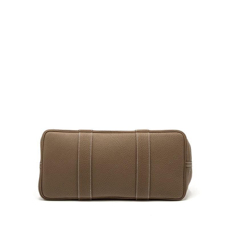Hermes Garden Party 36 Negonda Etoupe SHW Stamp Y