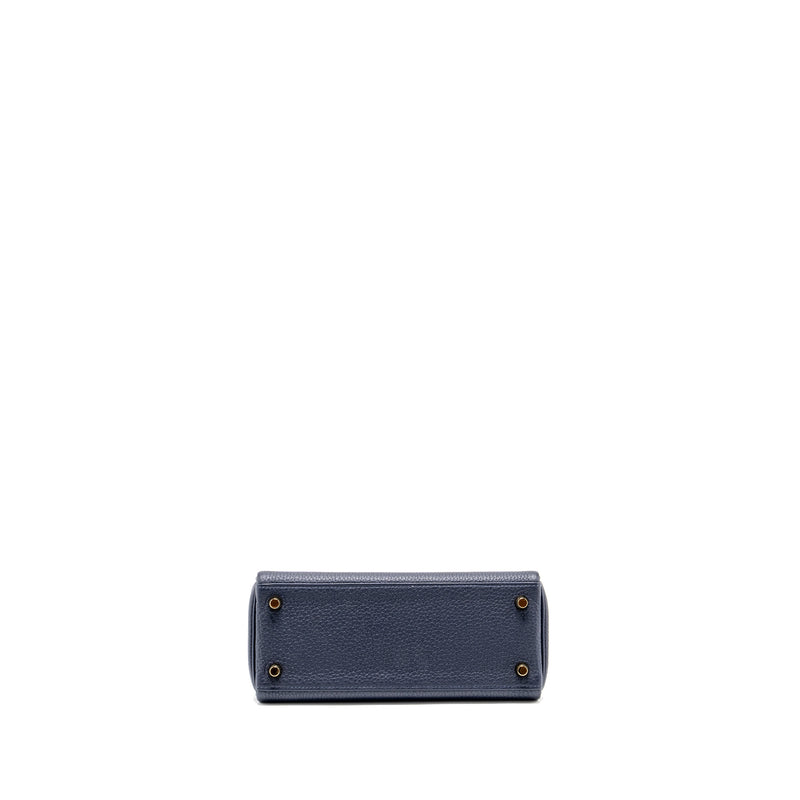 Hermes Kelly25 Togo Blue Nuit GHW Stamp C