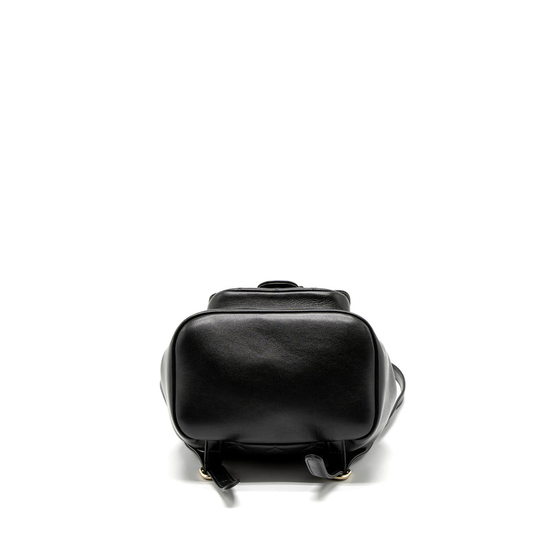 Chanel 23C Duma Mini Backpack Calfskin Black LGHW (Microchip)