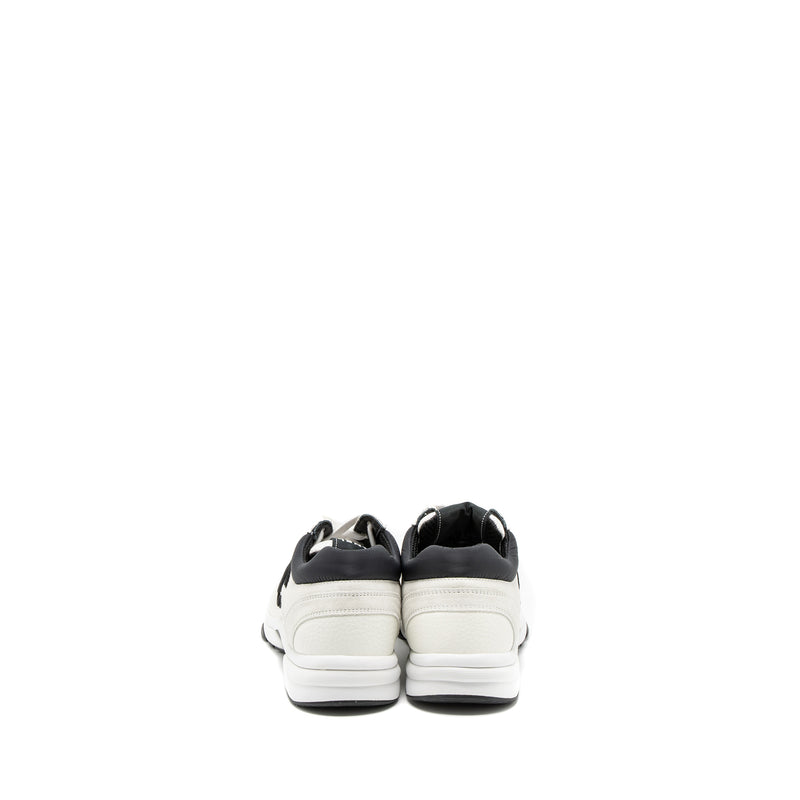 Chanel Size 38 Trainers Suede/Calfskin Black/White