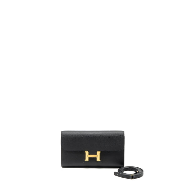 Hermes Constance To Go epsom black GHW stamp B