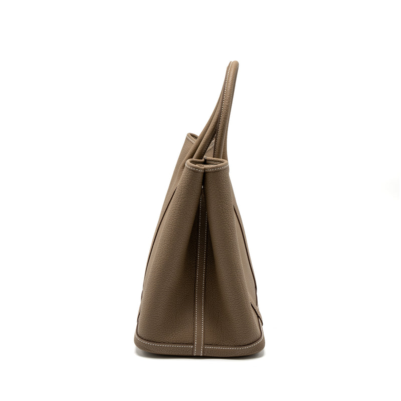 Hermes Garden Party 36 Negonda Etoupe SHW Stamp Y