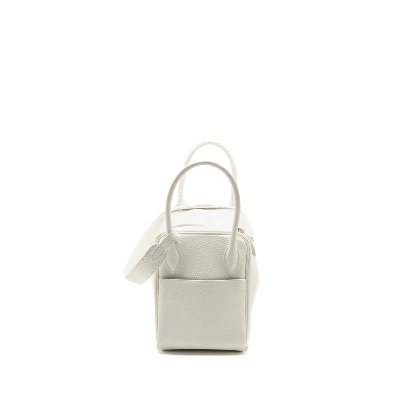 Hermes Lindy 26 Clemence Blanc SHW Stamp Y