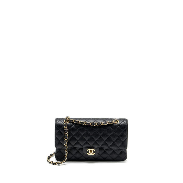 Chanel Medium Classic Double Flap Bag Caviar Black GHW