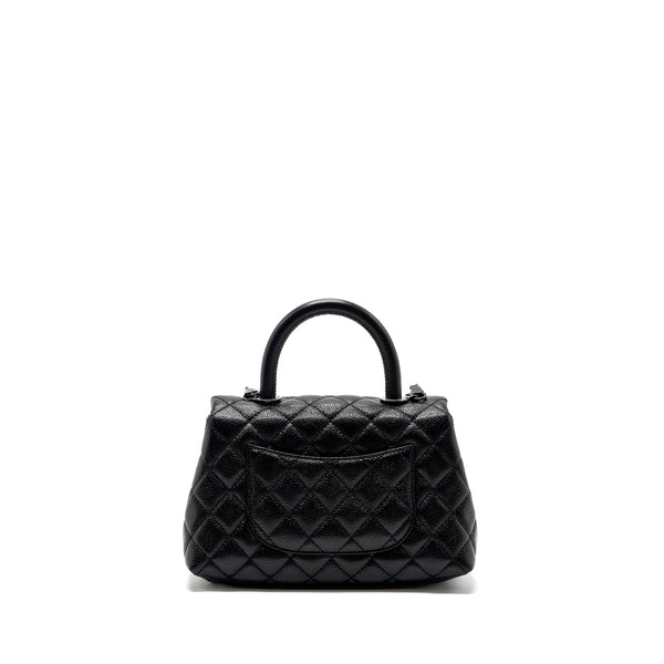 Chanel Small Coco Handle Caviar So Black / Black Hardware