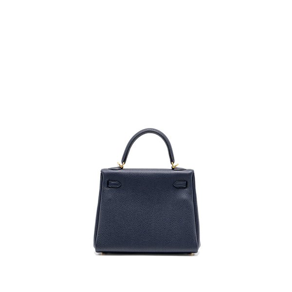 Hermes Kelly25 Togo Blue Nuit GHW Stamp C