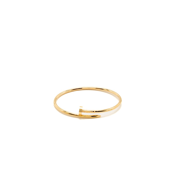 Cartier Size 16 Juste un Clou Bracelet Rose Gold