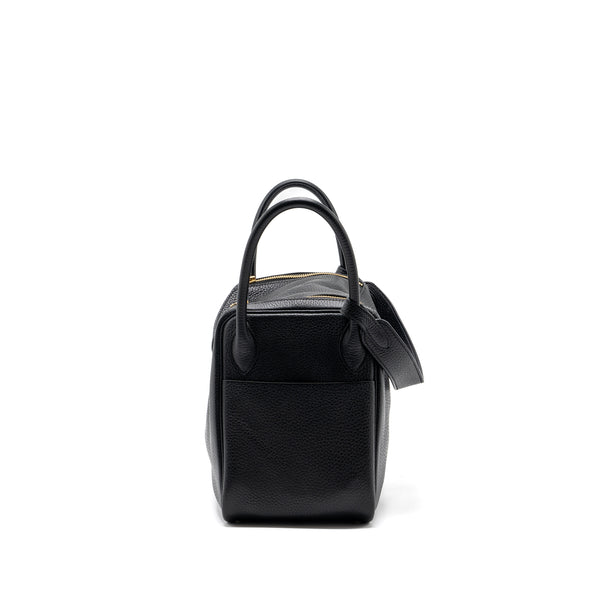 Hermes lindy 30 clemence black GHW stamp D
