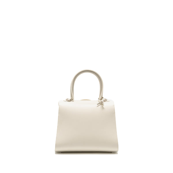Delvaux Mini Brilliant Box Calfskin Ivory SHW