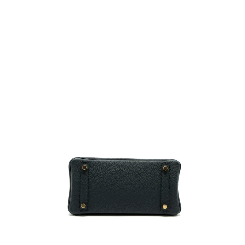 Hermes Birkin 25 Togo Vert Cypres GHW Stamp C