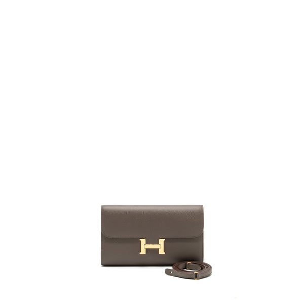 Hermes constance to Go epsom gris etain RGHW stamp Y