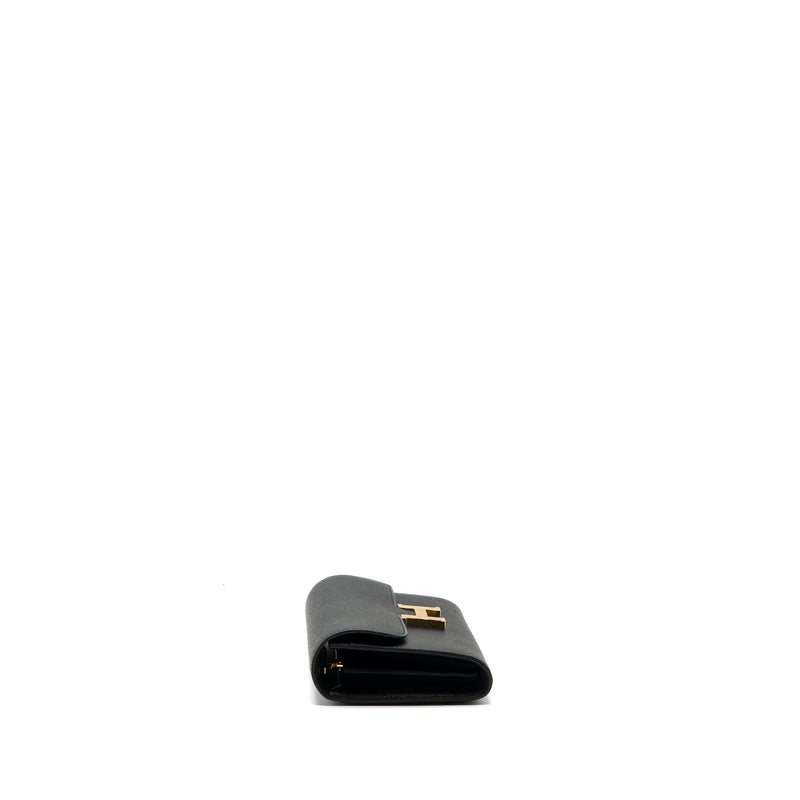 Hermes Constance To Go Epsom Black GHW Stamp B