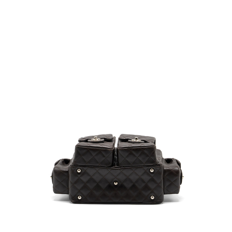 Chanel Cambon Multipocket Reporter Bag in Classic Black
