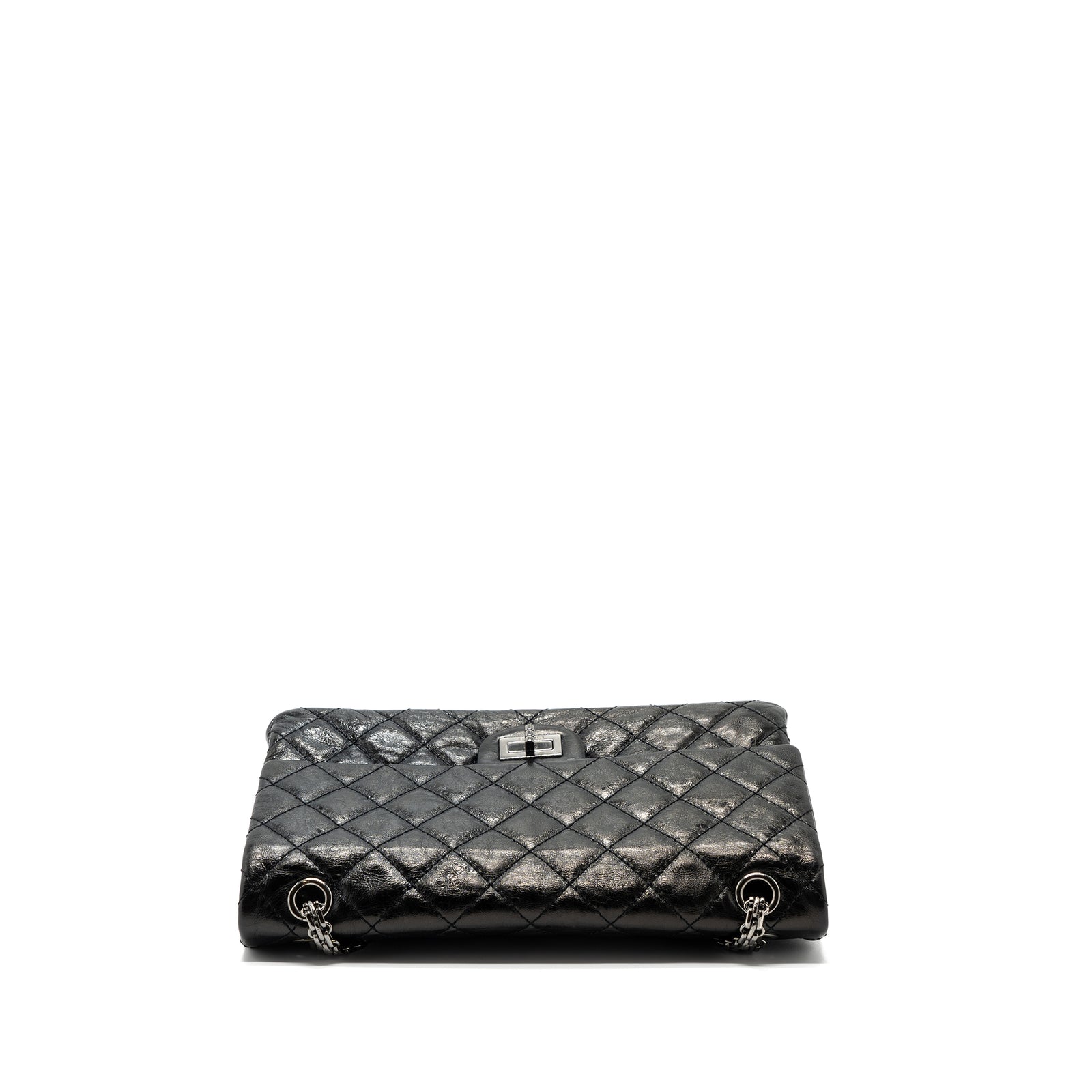 Chanel 2.55 226 Reissue Double Flap Black Calfskin SHW