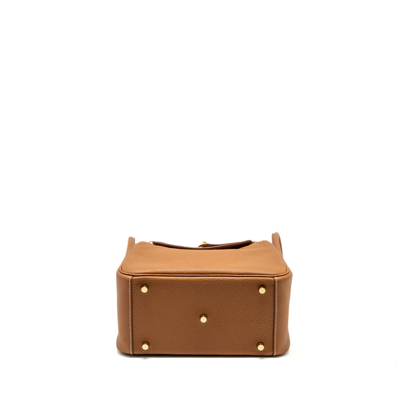 Hermes Lindy 26 Clemence Gold GHW stamp Z