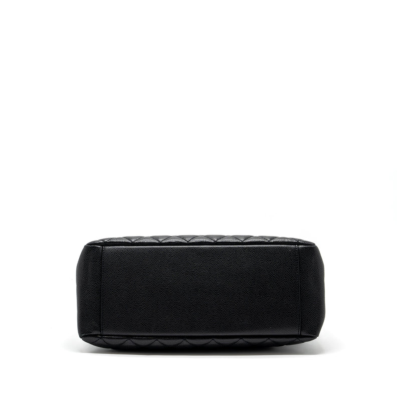 Chanel grand shopping tote caviar black GHW