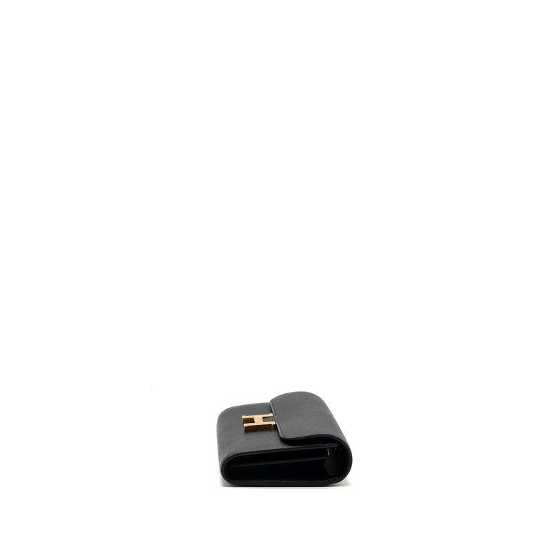 Hermes Constance To Go Epsom Black GHW Stamp B