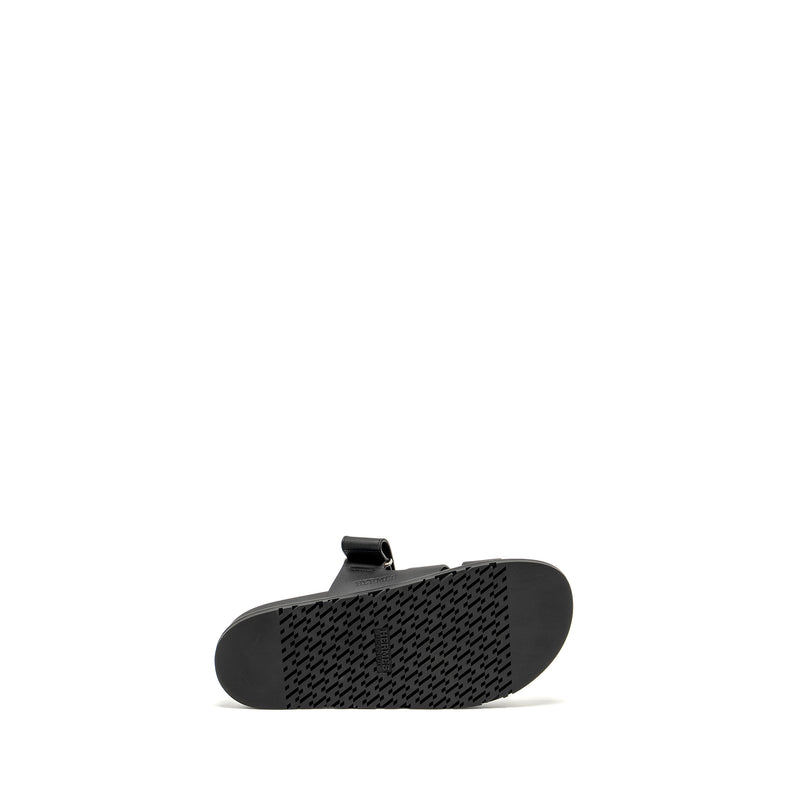 Hermes Men’s Size 41 Chypre Sandal Calfskin Black