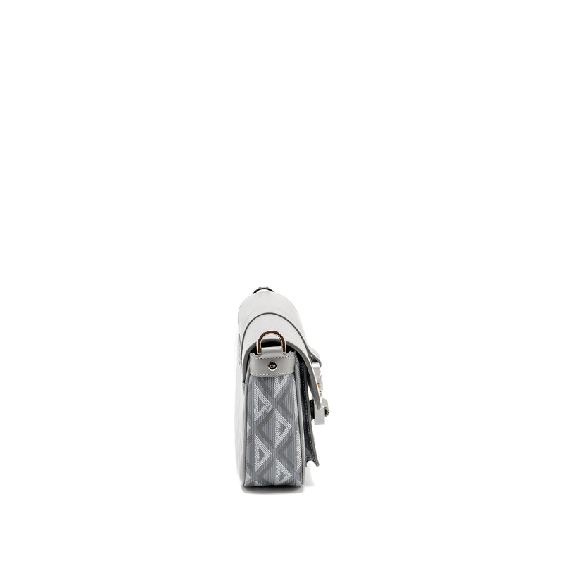 Dior Hit the Road bag with Strap dior cd diamond canvas grey multicolour hardware