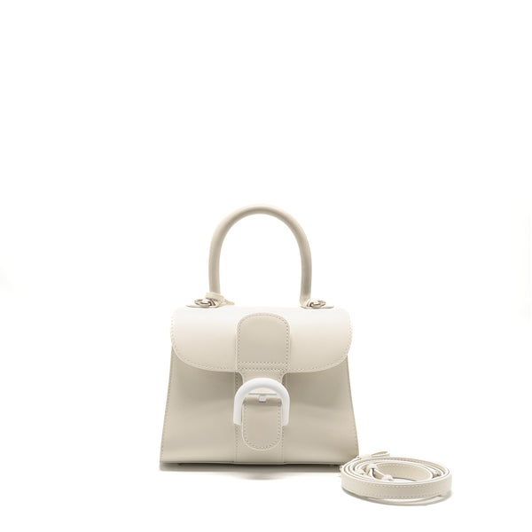 Delvaux Mini Brilliant Box Calfskin Ivory SHW