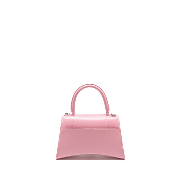 Balenciaga Small Hourglass Bag Calfskin Pink SHW