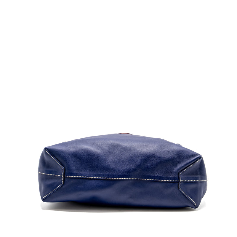 Hermes Double Sense 36 Swift blue obscures / anemon Stamp Square R