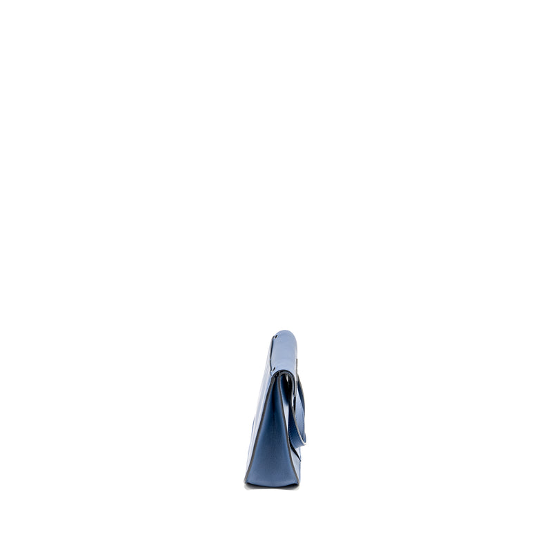 Hermes Mini Halzan 22 Swift Blue Agate SHW stamp A